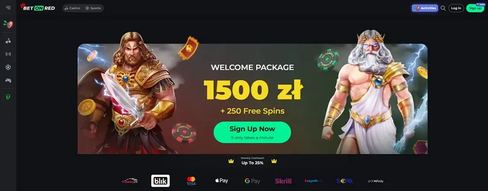 Betonred Casino online strona glowna